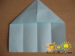 оригами ракета